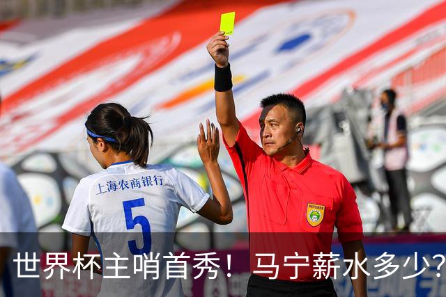 世界杯主哨首秀！马宁薪水多少？主裁判5万美元+单场奖金2000美元