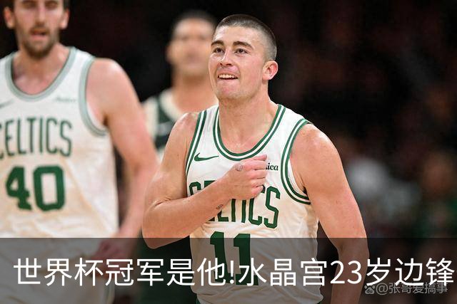 世界杯冠军是他!水晶宫23岁边锋一年两冠,新帅战术或成助推器