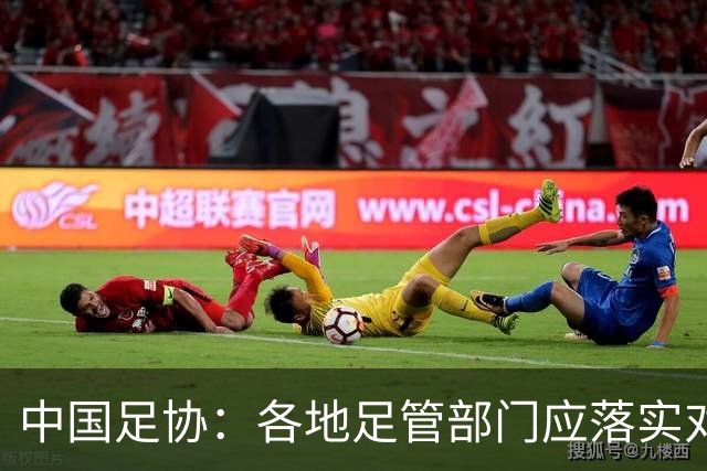 中国足协：各地足管部门应落实对“禁足”人员的核查